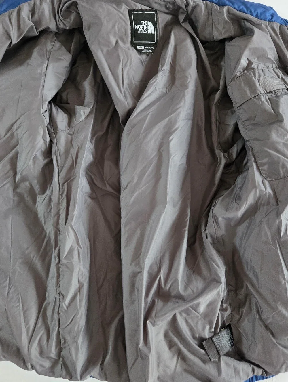 The North Face Men's Blue Snowbird Puffer Jacket Size Small